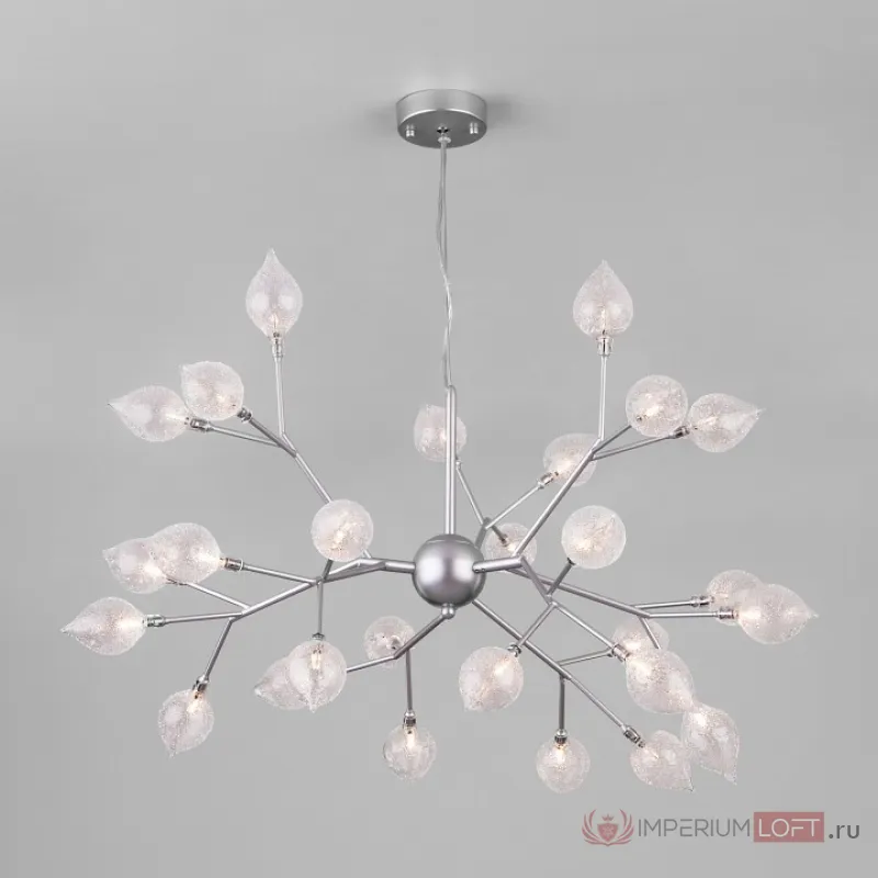 Подвесная люстра Bogate's Boccio 546 Цвет арматуры серебро Цвет плафонов прозрачный от ImperiumLoft