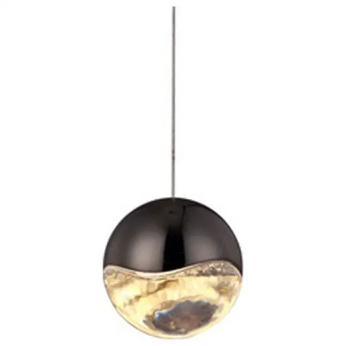 Подвесной светильник DeLight Collection Globo SD3301-1U black цвет арматуры черный цвет плафонов черный от ImperiumLoft