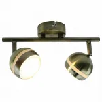 Спот Arte Lamp Venerd A6009PL-2AB Цвет арматуры бронза Цвет плафонов бронза