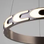 Подвесной светильник Eurosvet Chain 90163/1 сатин-никель 35W от ImperiumLoft