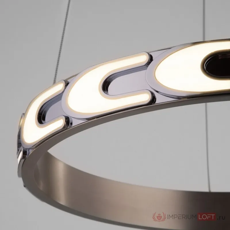 Подвесной светильник Eurosvet Chain 90163/1 сатин-никель 35W от ImperiumLoft