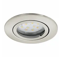 Встраиваемый светильник Eglo ПРОМО Tedo 31688 Цвет арматуры никель Встраиваемый светильник Eglo ПРОМО Tedo 31688 Цвет арматуры никель