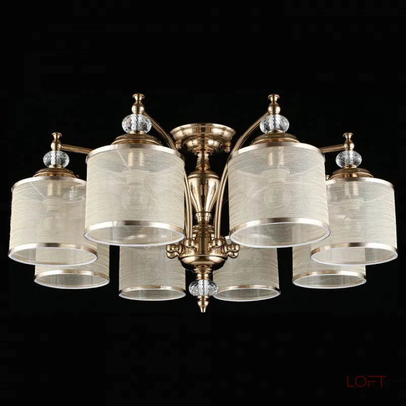 Потолочная люстра Aployt Agata APL.720.07.08  Потолочная люстра Aployt Agata APL.720.07.08