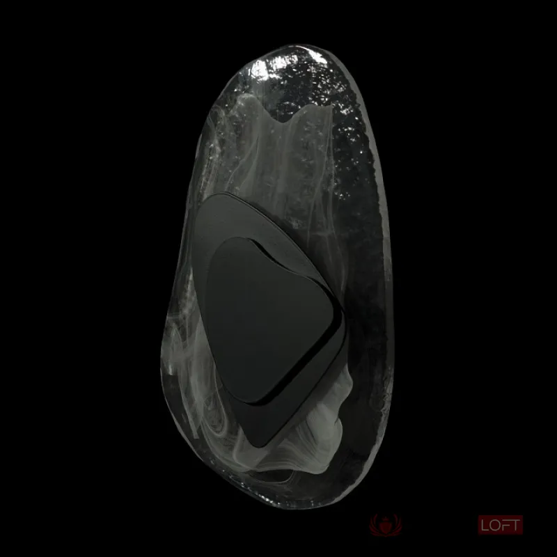 Накладной светильник Loft it Sunwave 10102 Black Цвет арматуры Черный Цвет плафонов Серый от ImperiumLoft