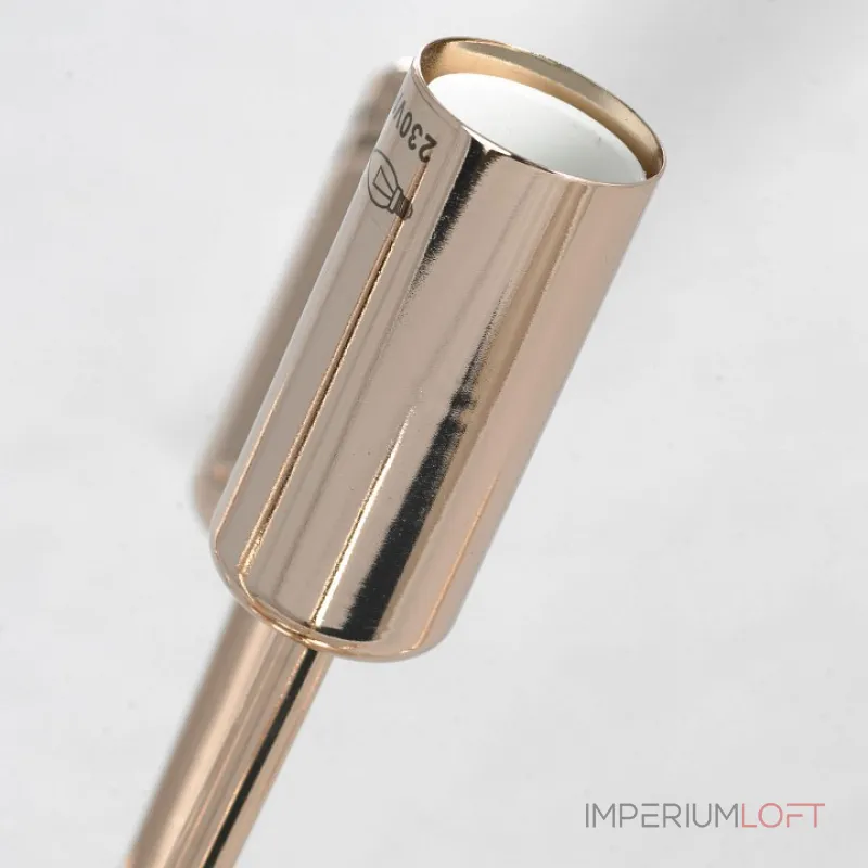 Подвесная люстра Lussole Shelby LSP-8385 Цвет арматуры бронза Цвет плафонов прозрачный