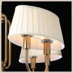 Подвесная люстра MW-Light София 10 355014608 Цвет арматуры медь Цвет плафонов кремовый от ImperiumLoft