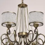 Подвесная люстра MW-Light Моника 11 372013508 Цвет арматуры бронза Цвет плафонов бронза от ImperiumLoft