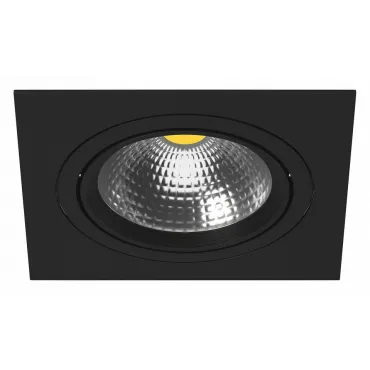 Встраиваемый светильник Lightstar Intero 111 i81707 Цвет арматуры черный от ImperiumLoft