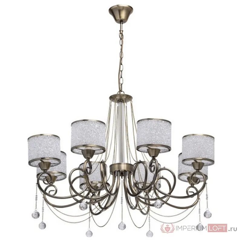 Подвесная люстра MW-Light Моника 11 372013508 Цвет арматуры бронза Цвет плафонов бронза от ImperiumLoft