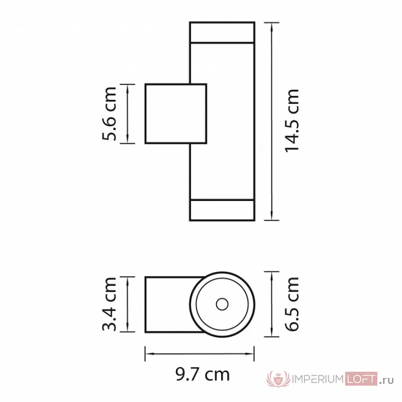 Светильник на штанге Lightstar Paro 351607 от ImperiumLoft