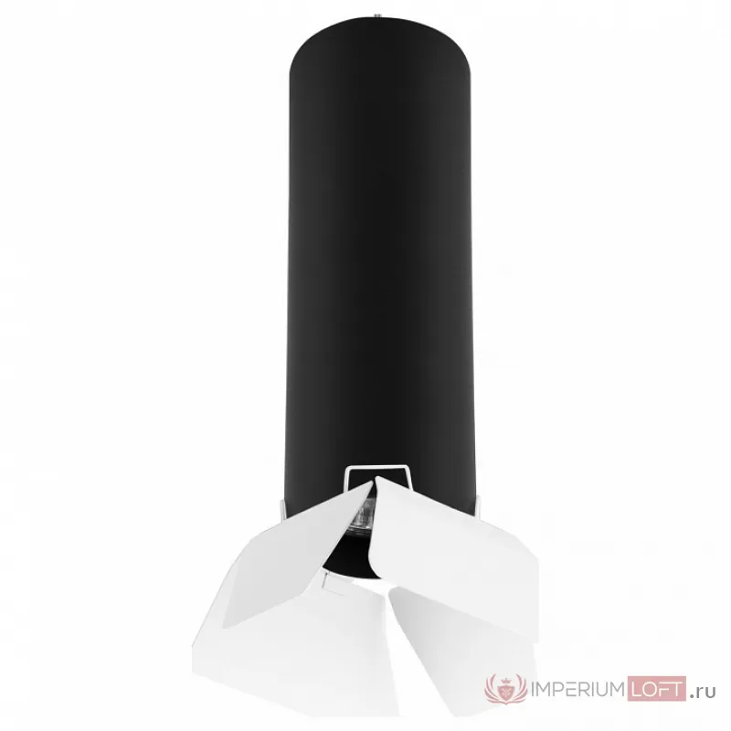 Подвесной светильник Lightstar Rullo 7 RP497436 Цвет плафонов черно-белый от ImperiumLoft