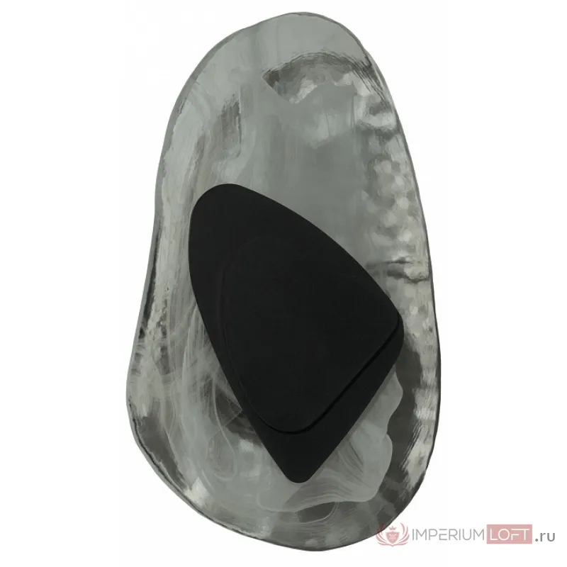 Накладной светильник Loft it Sunwave 10102 Black Цвет арматуры Черный Цвет плафонов Серый от ImperiumLoft
