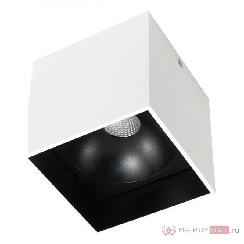 Накладной светильник Donolux DL18416 DL18416/11WW-SQ White/Black от ImperiumLoft