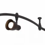 Комплект трековый Arte Lamp Rails A3058 A3058PL-6BK Цвет арматуры черный Цвет плафонов черный