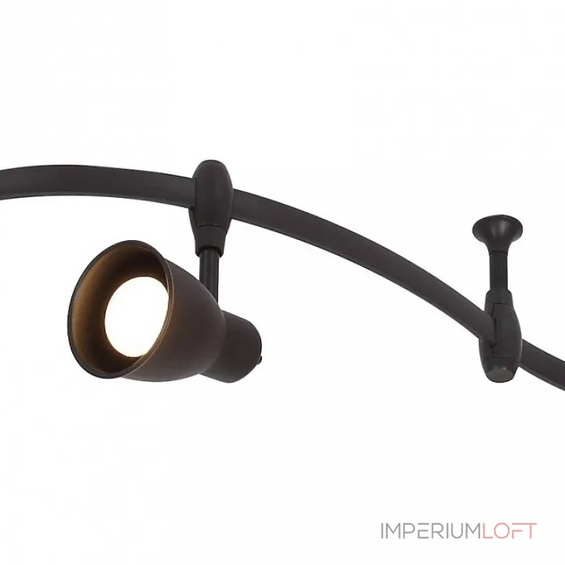 Комплект трековый Arte Lamp Rails A3058 A3058PL-6BK Цвет арматуры черный Цвет плафонов черный