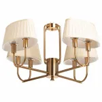 Подвесная люстра MW-Light София 10 355014608 Цвет арматуры медь Цвет плафонов кремовый от ImperiumLoft