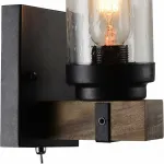 Бра Arte Lamp 1693 A1693AP-1BR Цвет арматуры разноцветный Цвет плафонов прозрачный