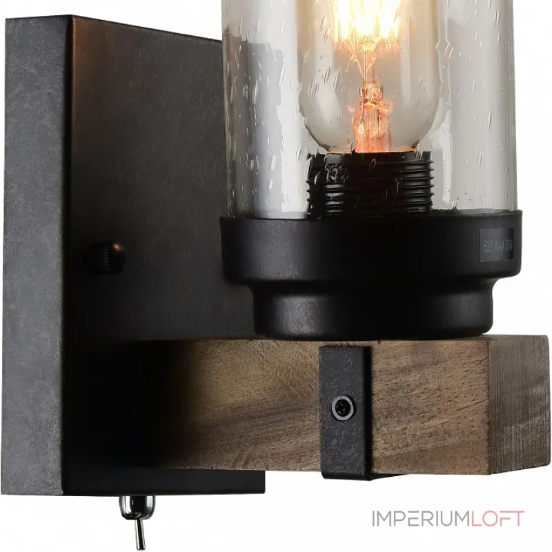 Бра Arte Lamp 1693 A1693AP-1BR Цвет арматуры разноцветный Цвет плафонов прозрачный