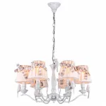 Подвесная люстра Maytoni Bird ARM013-06-W Цвет арматуры белый Цвет плафонов белый от ImperiumLoft