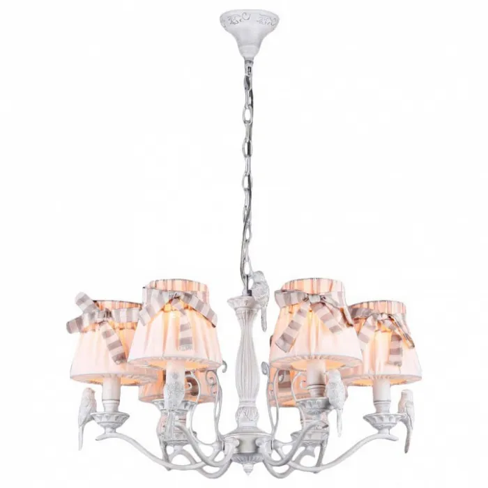 Подвесная люстра Maytoni Bird ARM013-06-W Цвет арматуры белый Цвет плафонов белый от ImperiumLoft