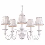 Подвесная люстра Arte Lamp Villaggio A3400LM-5WH Цвет арматуры белый Цвет плафонов белый от ImperiumLoft