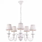 Подвесная люстра Arte Lamp Villaggio A3400LM-5WH Цвет арматуры белый Цвет плафонов белый от ImperiumLoft