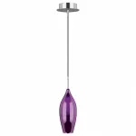 Подвесной светильник Lightstar Pentola 803029 Цвет арматуры хром Цвет плафонов фиолетовый от ImperiumLoft