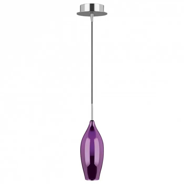 Подвесной светильник Lightstar Pentola 803029 Цвет арматуры хром Цвет плафонов фиолетовый от ImperiumLoft