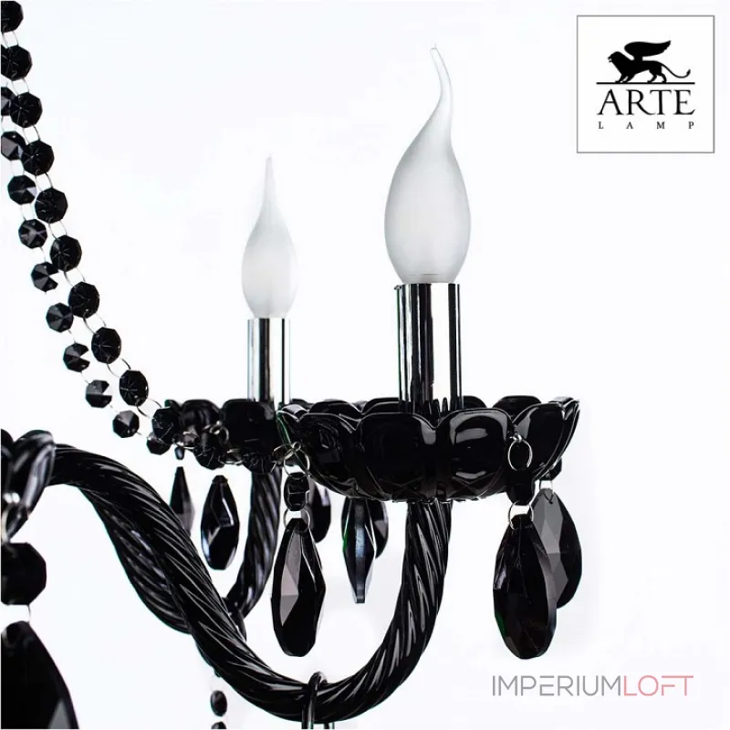 Подвесная люстра Arte Lamp Teatro A3964LM-6BK 