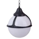 Подвесной светильник Arte Lamp Monaco A1495SO-1BK Цвет арматуры черный Цвет плафонов белый от ImperiumLoft