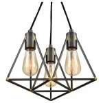 Подвесной светильник Vele Luce Storm 742 VL6136P03 Цвет арматуры коричневый Цвет плафонов коричневый от ImperiumLoft