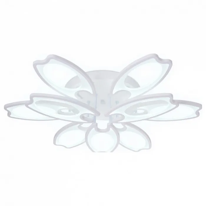 Накладной светильник Ambrella Original 4 FA579/6+3 WH белый 162W 700*640*120 (ПДУ РАДИО 2.4G) Цвет арматуры белый Цвет плафонов белый от ImperiumLoft