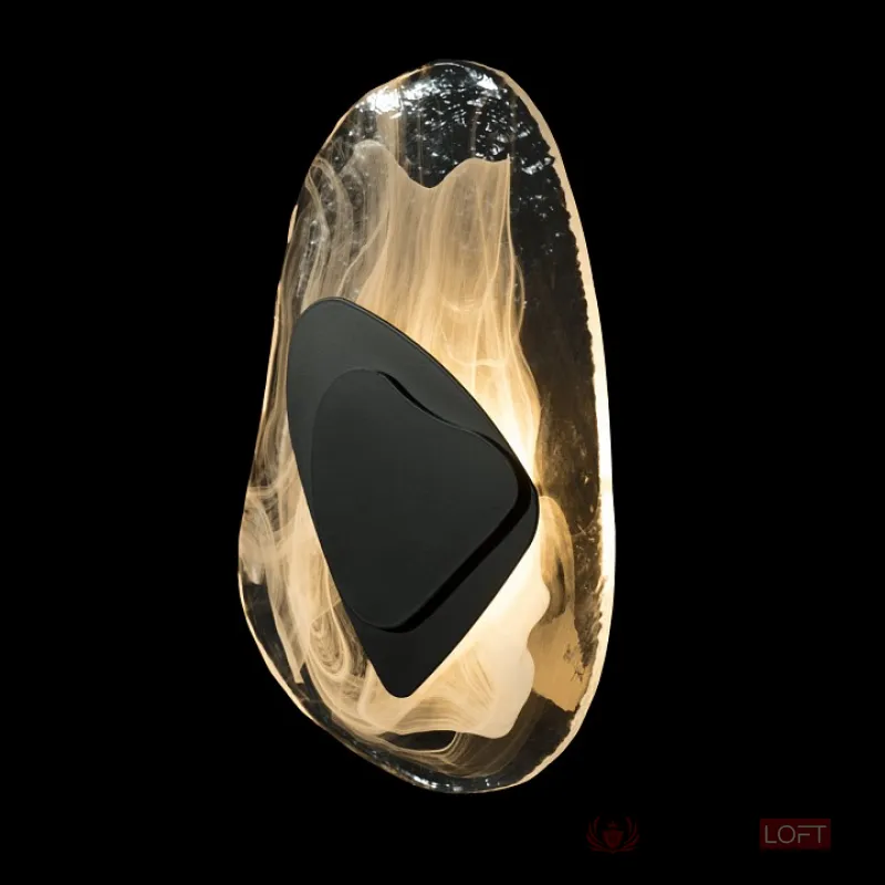 Накладной светильник Loft it Sunwave 10102 Black Цвет арматуры Черный Цвет плафонов Серый от ImperiumLoft