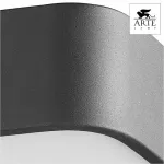 Накладной светильник Arte Lamp Cosmopolitan A7210PL-4BK Цвет арматуры черный Цвет плафонов белый от ImperiumLoft