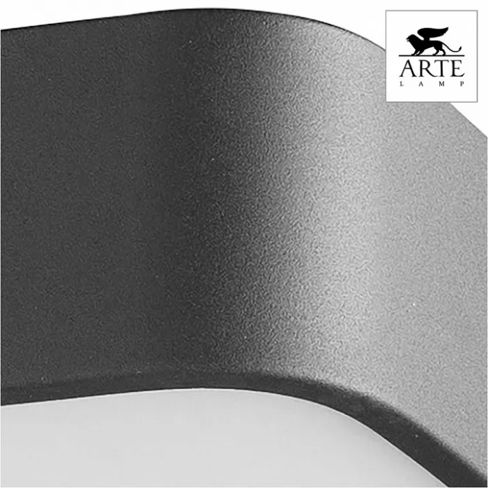 Накладной светильник Arte Lamp Cosmopolitan A7210PL-4BK Цвет арматуры черный Цвет плафонов белый от ImperiumLoft