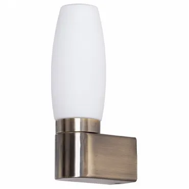 Светильник на штанге Arte Lamp Aqua-Bastone A1209AP-1AB Цвет плафонов белый Цвет арматуры бронза от ImperiumLoft