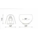 Накладной светильник Donolux DL18622 DL18622/01 White