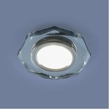Встраиваемый светильник Elektrostandard 2226 a044293 Цвет арматуры серебро Цвет плафонов прозрачный