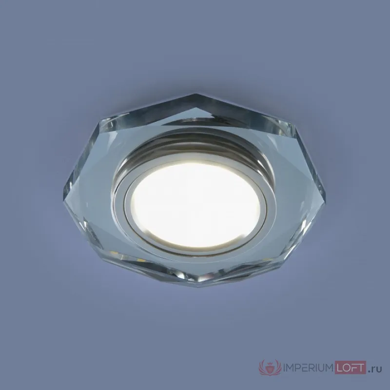 Встраиваемый светильник Elektrostandard 2226 a044293 Цвет арматуры серебро Цвет плафонов прозрачный от ImperiumLoft