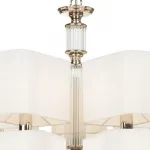 Подвесная люстра Maytoni Ontario MOD020PL-15CH Цвет арматуры хром Цвет плафонов белый от ImperiumLoft