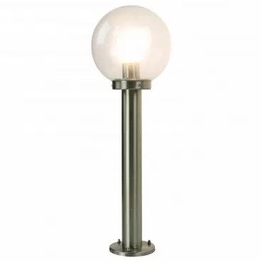 Наземный низкий светильник Arte Lamp Gazebo A8366PA-1SS Цвет арматуры серебро Цвет плафонов прозрачный