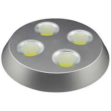Накладной светильник Horoz Electric HL637L HRZ00000655 Цвет арматуры серебро Цвет плафонов серебро