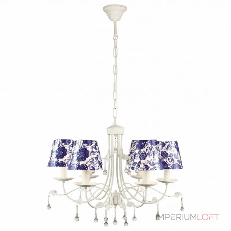 Подвесная люстра Arte Lamp Moscow A6106LM-6WH 
