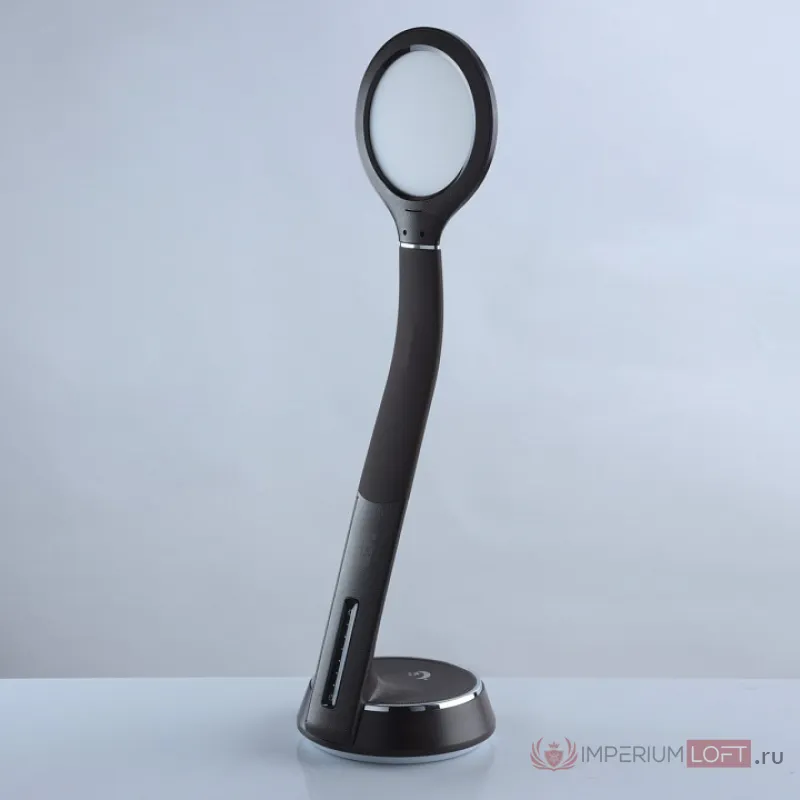 Настольная лампа офисная DeMarkt Ракурс 1 631035601 Цвет арматуры коричневый Цвет плафонов коричневый от ImperiumLoft