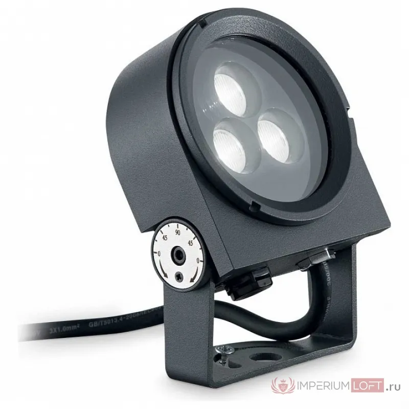 Наземный низкий светильник Ideal Lux Ulex ULEX 08W SOURCE Цвет плафонов серый от ImperiumLoft