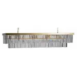 Подвесная люстра Loft it Prism Clear 10019/1200R Цвет арматуры золото Цвет плафонов прозрачный от ImperiumLoft