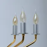 Люстра на штанге MW-Light Атмосфера 699011008 Цвет арматуры золото Цвет плафонов белый от ImperiumLoft