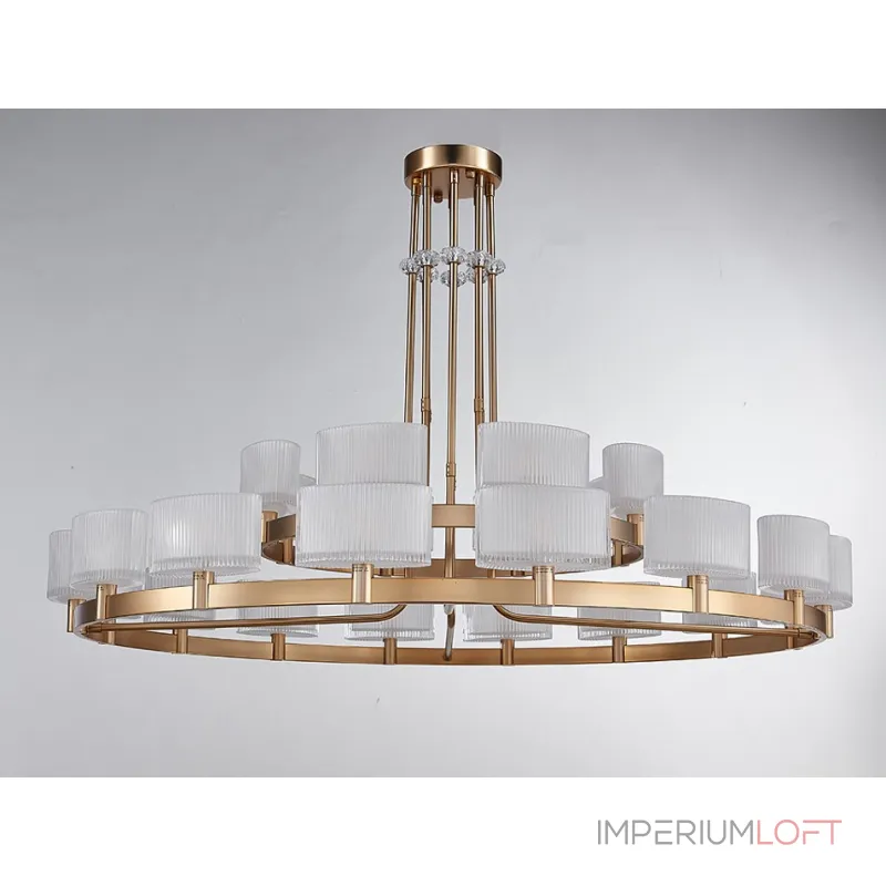 Люстра на штанге Newport 4330 4338+16/C gold 