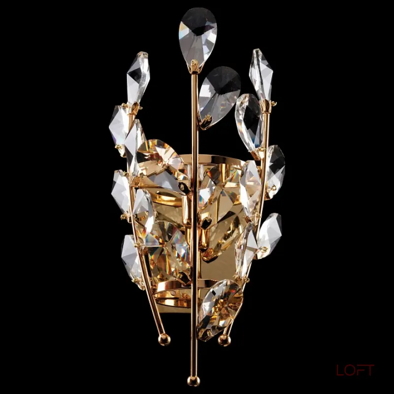 Бра Lightstar Isabelle 791612 Цвет арматуры золото Цвет плафонов прозрачный