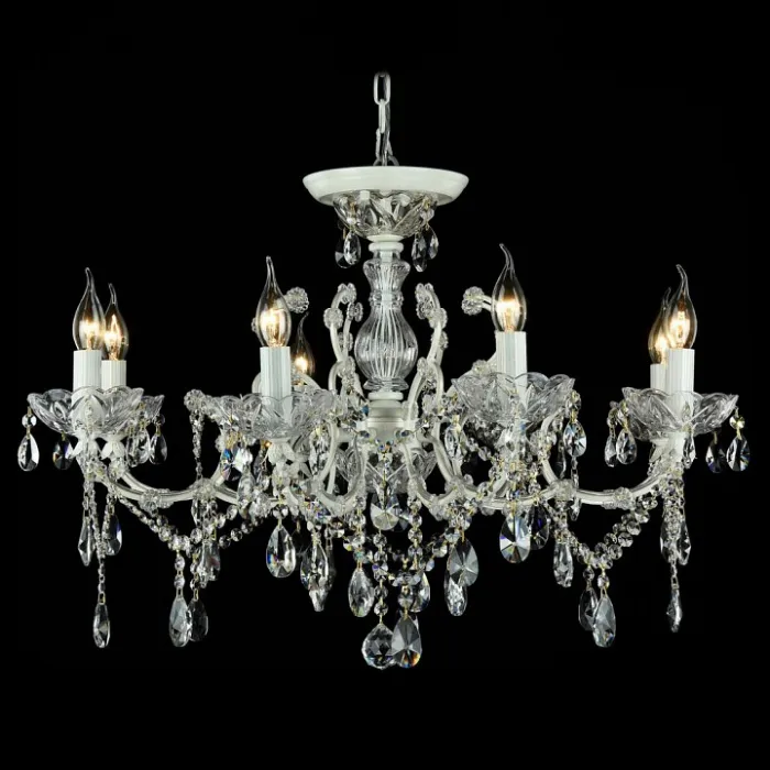 Подвесная люстра Maytoni Sevilla DIA004-08-WG Цвет арматуры кремовый Цвет плафонов прозрачный от ImperiumLoft